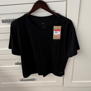 Nike Women's Black Dri-FIT Short Sleeve Tee